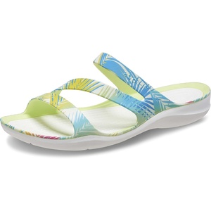 Crocs Women’s Swiftwater Sandals(White/Tropical)