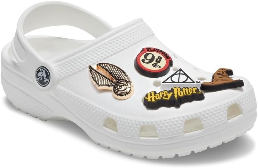 image:imageCrocs Jibbitz 5Pack Trendy Shoe Charms Jibbitz for CrocsHarry Potter Symbol