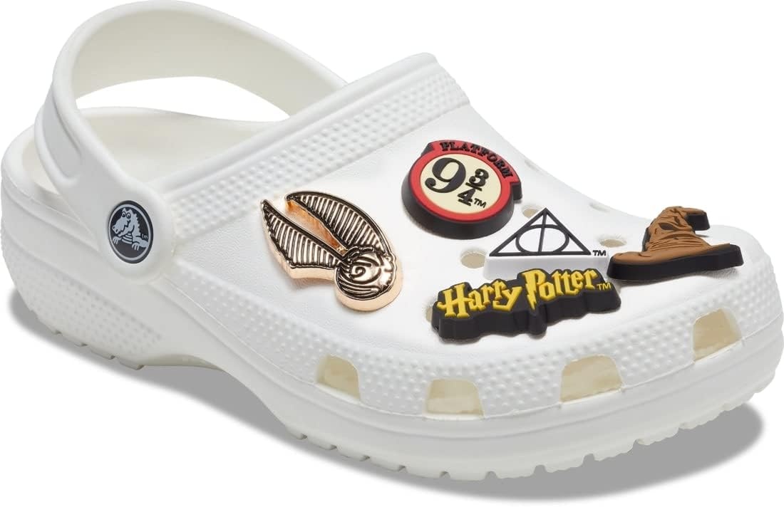 image:imageCrocs Jibbitz 5Pack Trendy Shoe Charms Jibbitz for CrocsHarry Potter Symbol