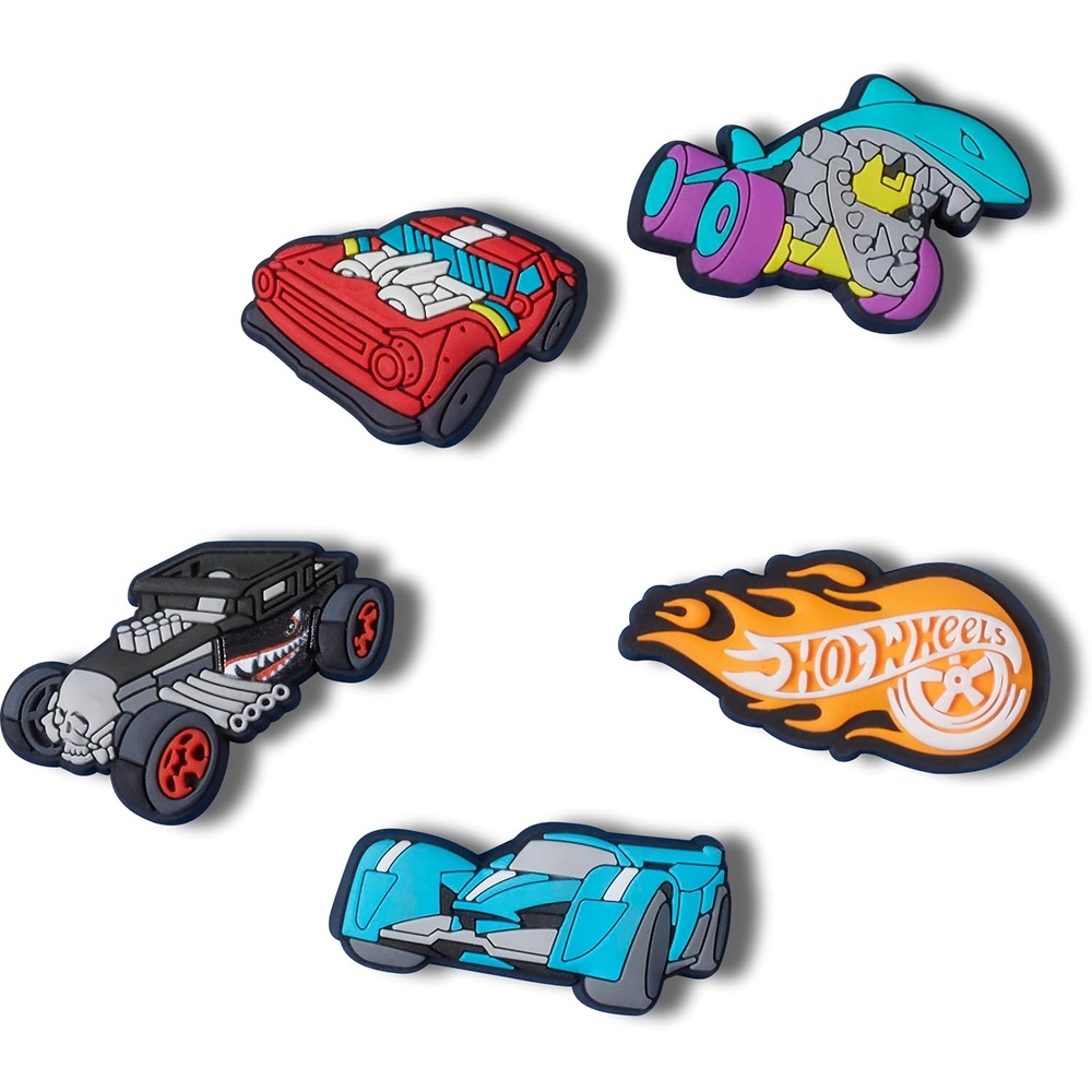 image:imageCrocs Jibbitz 5Pack Trendy Shoe Charms  Jibbitz for CrocsHot Wheels
