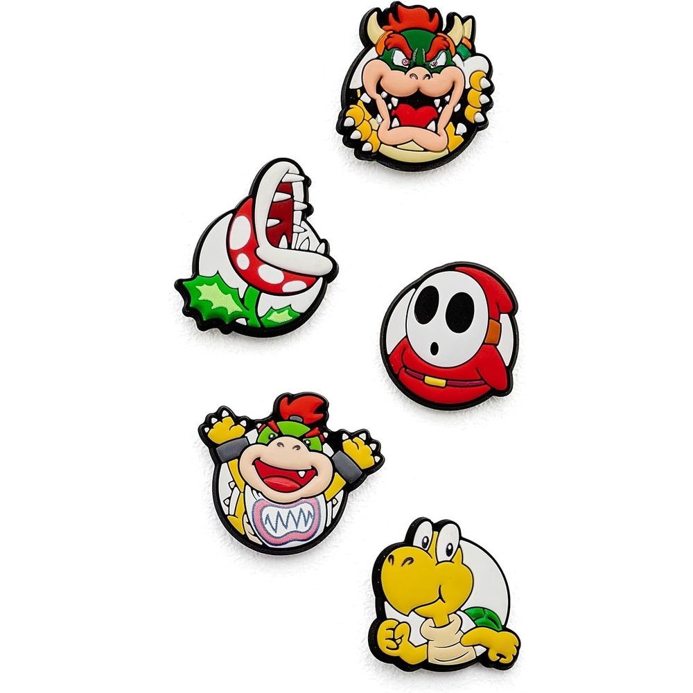 image:imageCrocs Jibbitz 5Pack Trendy Shoe Charms  Jibbitz for CrocsSuper Mario Secondary 5pack