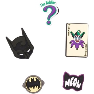 Crocs Jibbitz 5-Pack Trendy Shoe Charms | Jibbitz for Crocs(Batman)