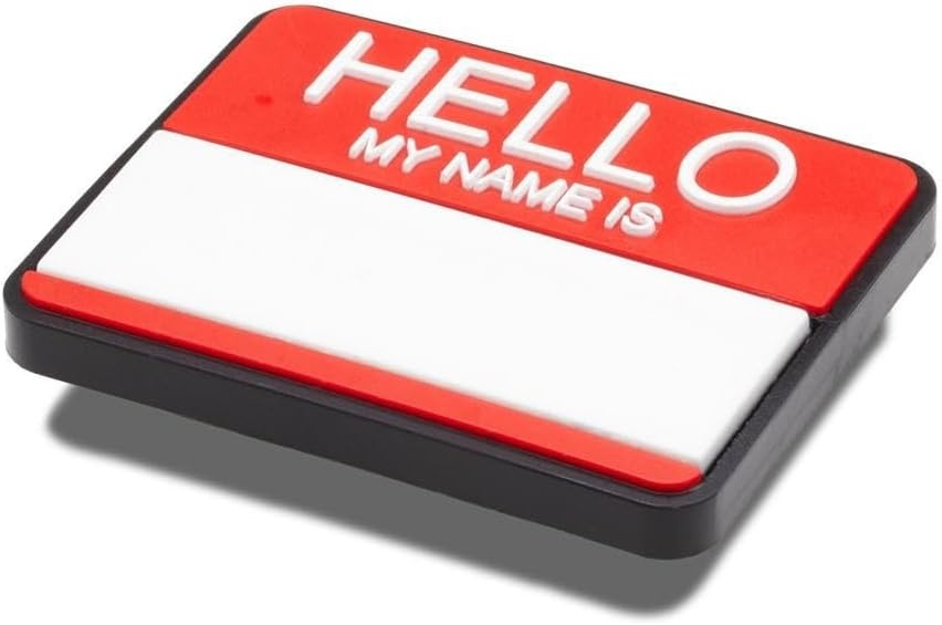 image:imageCrocs Jibbitz Nurse amp Healthcare Shoe CharmsHello My Name is