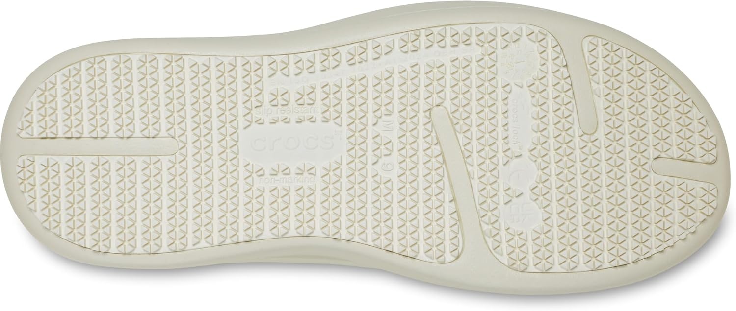 image:imageCrocs Mens Bistro No Hands Work Sneaker Enclosed Toe Slip Resistant All Day Comfort at Work LaceUp Shoes for Healthcare Hospitality and Food Service Workers Easy Clean ASTM CertifiedSummit White