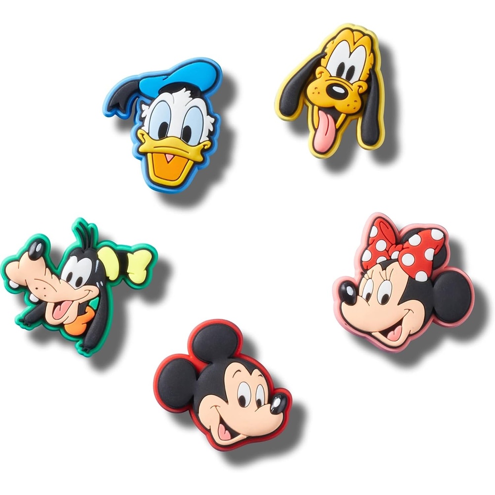 image:imageCrocs Jibbitz Mickey amp Friends Disney Shoe Charm Packs Mickey amp Friends 5Pack