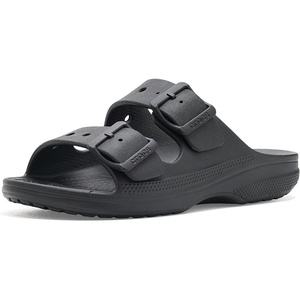 Crocs Kids Saturday Sandal (Little Kid/Big Kid)(Black)