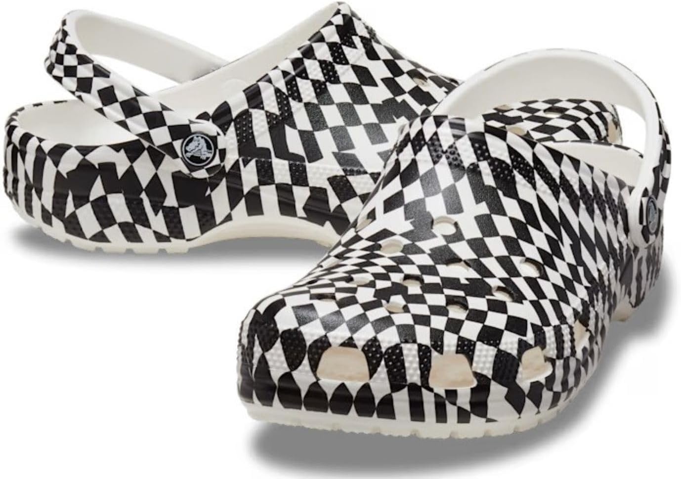 image:imageCrocs UnisexAdult Classic Clog Seasonal GraphicCheckered