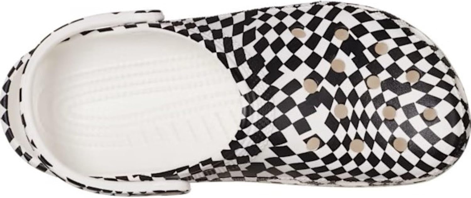image:imageCrocs UnisexAdult Classic Clog Seasonal GraphicCheckered