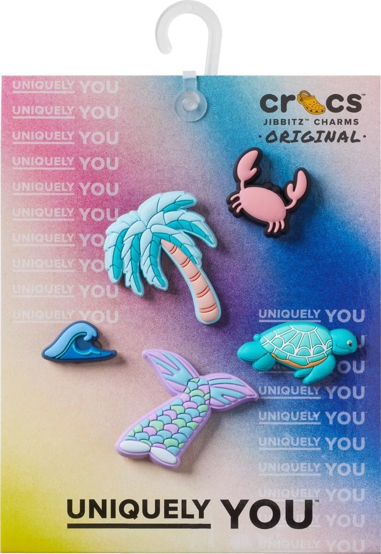 image:imageCrocs Jibbitz Shoe Charms Good Mix Oceanside 5 Pack