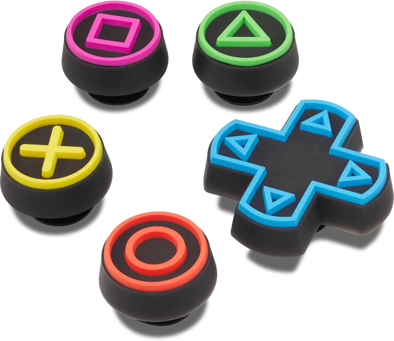 image:imageCrocs Jibbitz Video Games Shoe Charm PacksNeon Gaming Controller