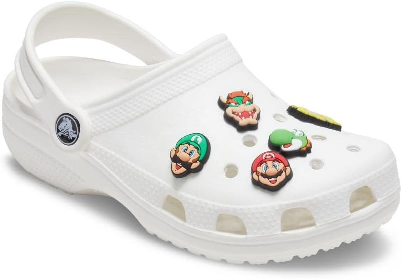 image:imageCrocs Jibbitz Video Games Shoe Charm PacksSuper Mario