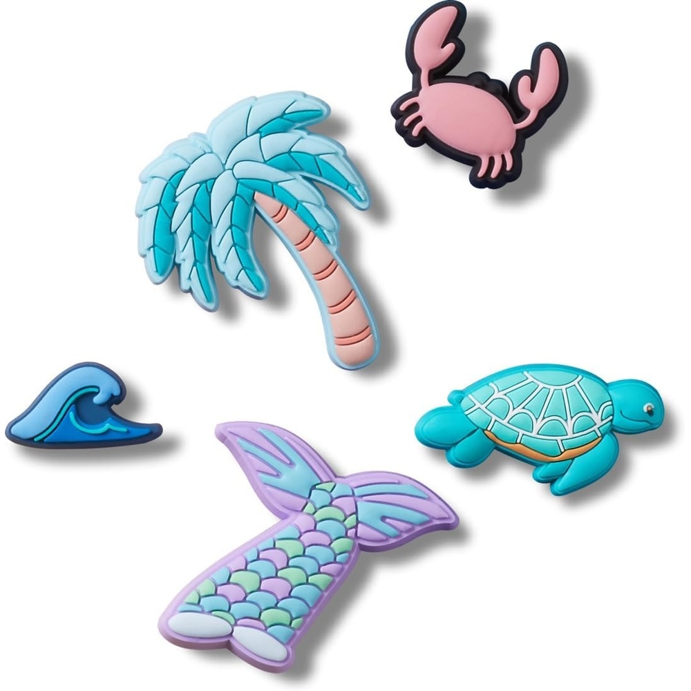 image:imageCrocs Jibbitz Shoe Charms Good Mix Oceanside 5 Pack