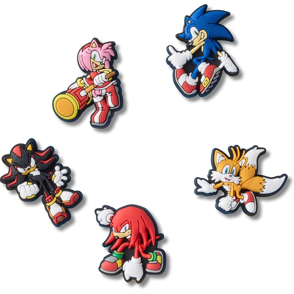image:imageCrocs Jibbitz Video Games Shoe Charm PacksSonic the Hedgehog