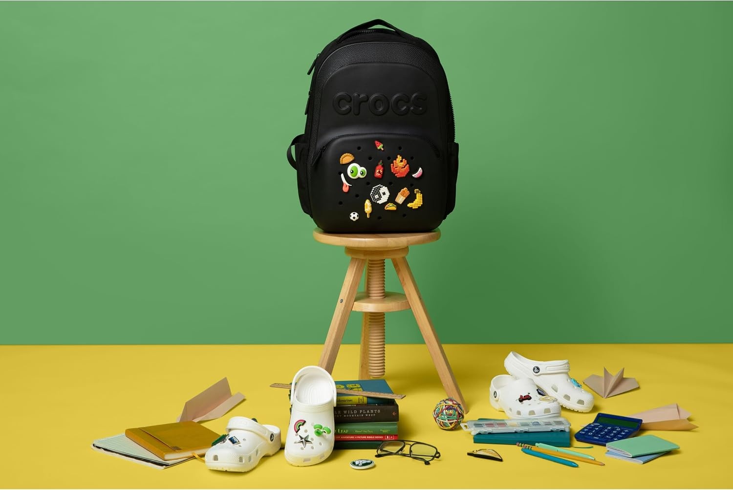 image:imageCrocs Classic Backpack Personalize with Jibbitz Charms Navy One SizeBlack