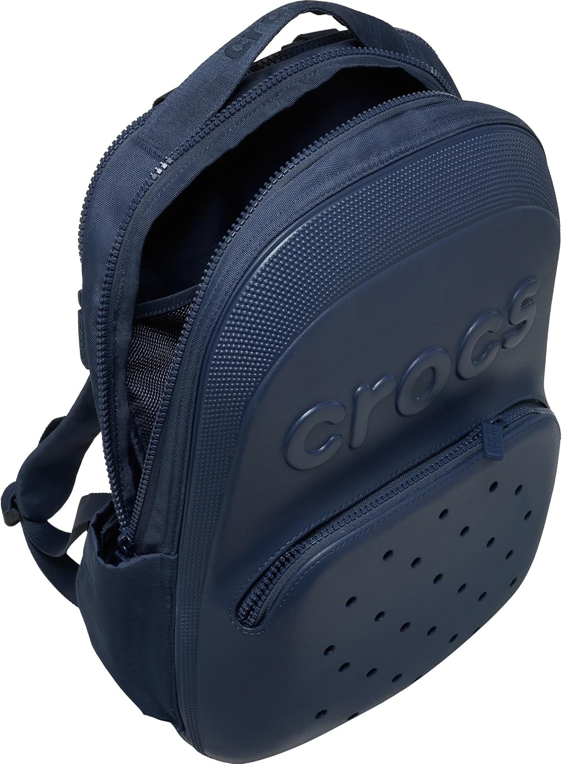 image:imageCrocs Classic Backpack Personalize with Jibbitz Charms Navy One SizeNavy