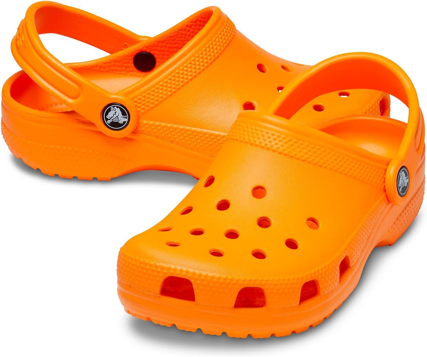 image:imageCrocs Kids Classic Clog Little KidBig KidToddler Casual ShoesOrange Zing