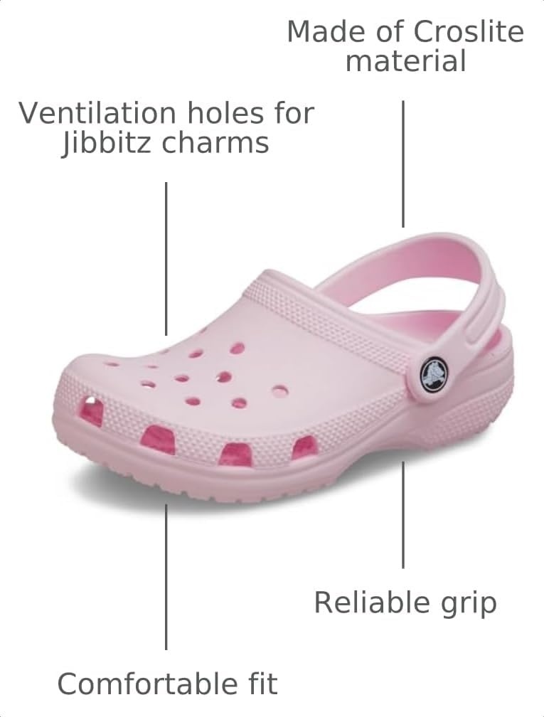 image:imageCrocs Kids Classic Clog Little KidBig KidToddler Casual ShoesPink Milk
