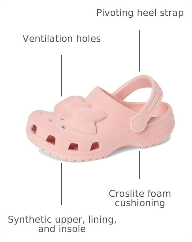 image:imageCrocs Kids Classic Clog Little KidBig KidToddler Casual ShoesPowder Pink