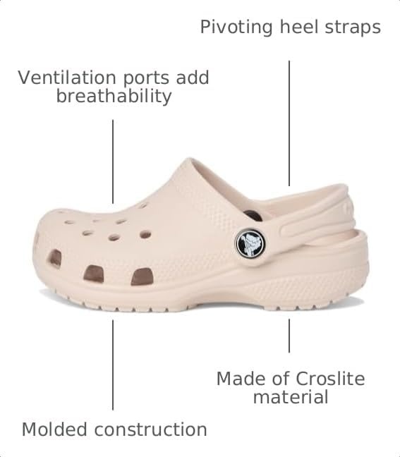image:imageCrocs Kids Classic Clog Little KidBig KidToddler Casual ShoesQuartz