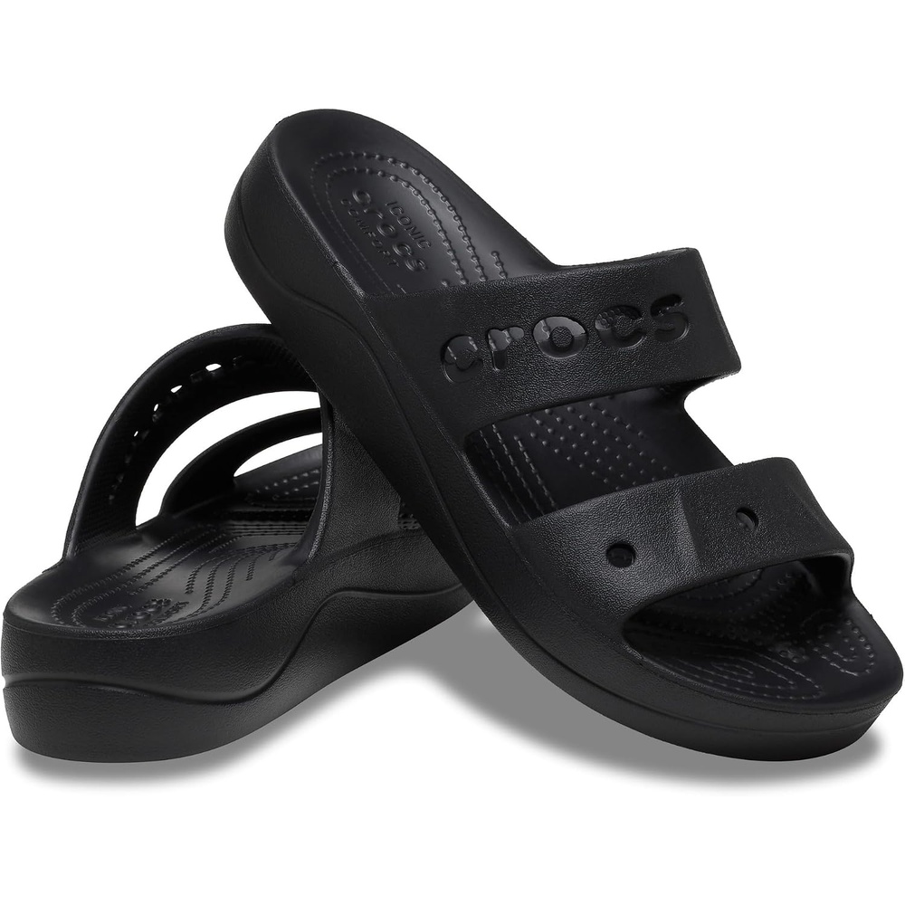 image:imageCrocs Womens Via Platform SandalBlack