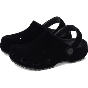 Crocs Kid’s Classic Clog (Little Kid/Big Kid/Toddler) | Casual Shoes(Black Velvet)