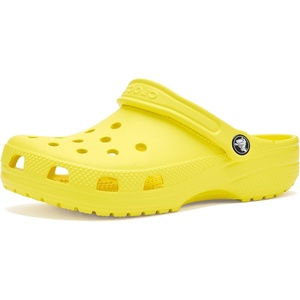 Crocs Kid’s Classic Clog (Little Kid/Big Kid/Toddler) | Casual Shoes(Cyber Yellow)