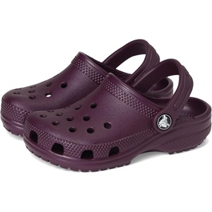 Crocs Kid’s Classic Clog (Little Kid/Big Kid/Toddler) | Casual Shoes(Plush Plum)