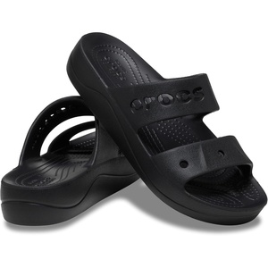 Crocs Women’s Via Platform Sandal(Black)